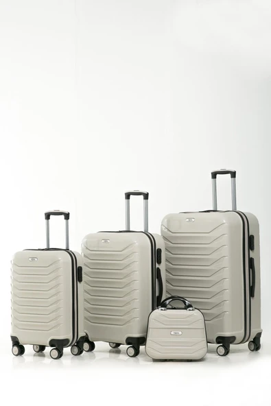 Celonia YEFA PP Polipropilen Kırılmaz Kabin & Orta & Büyük Boy 3'lü Valiz Seti ürün görseli