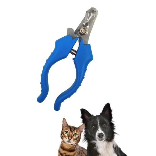 BUFFER® Evcil Hayvan Kedi ve Köpek Paslanmaz Çelik Yaylı Tırnak Makası ve Düzeltme - 6
