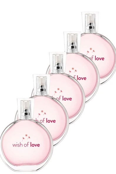 5'li Wish Of Love Kadın Parfüm Edt 50 ml