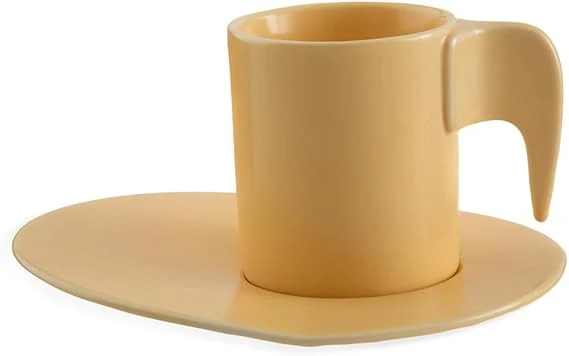 Jumbo Elefas Sarı Tek Kişilik Fincan Takımı ürün görseli