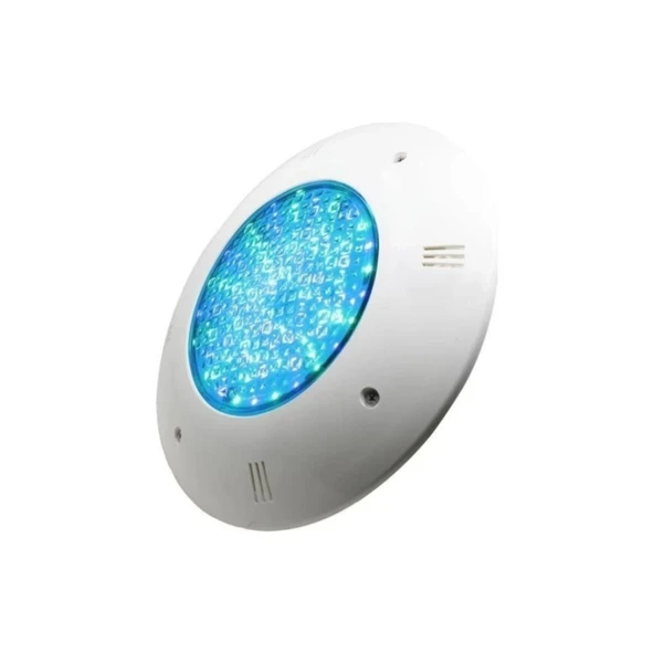 7 Adet 18 Watt 12 Volt Smd Led Turkuaz Sıva Üstü Havuz Lambası - 1