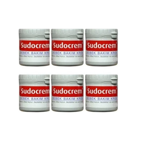 Sudocrem Bebek Bakım Kremi 60 Gr x 6 Adet ürün görseli