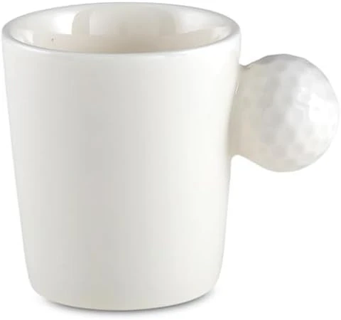 Jumbo Golfline Beyaz 2'li Tabaklı Kahve Fincan Takımı 90 cc - 4