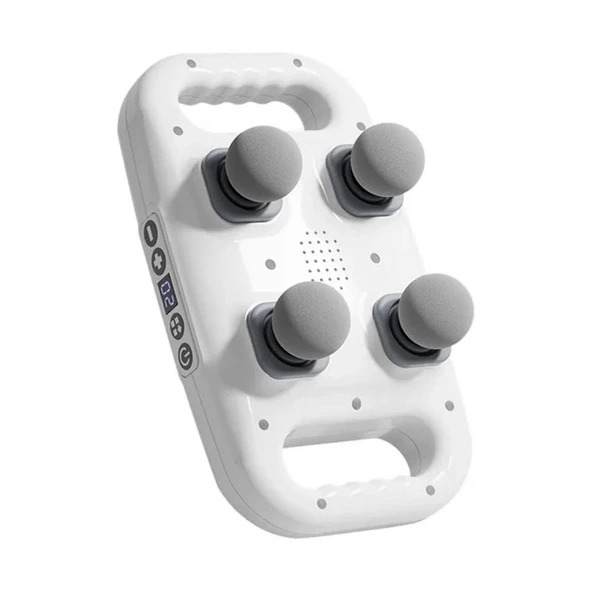 4 Başlıklı Masaj Sı - Ergonomik Derin Doku Sırt Ve Boyun Masaj Aleti Ağrı Ve Sızı Giderici - 3