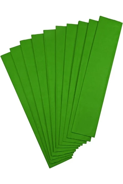 Krapon Kağıdı Yeşil - 6 adet ürün görseli 1