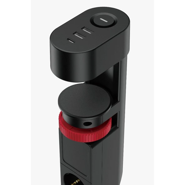 Masa Tipi Pd20w Akım Korumalı 3’lü Priz 2xusb 1xtype-c Girişli Kablolu Priz Ftr19 - 5