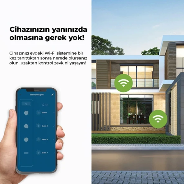 Vtn Bp-01 Wifi Yüksek Akım Korumalı Hızlı Şarj Özellikli Akıllı Priz - 6