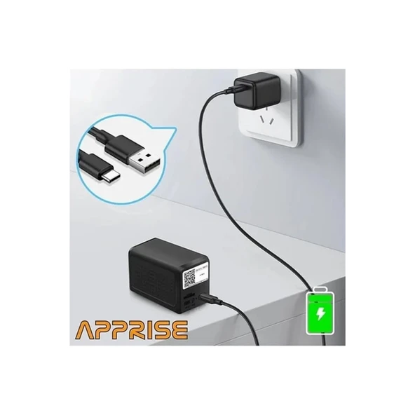 Mini Pır Sensörlü Algılamalı Sesli Konuşmalı 1080p Hd Wifi Kamera - 2