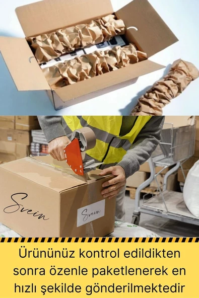 Özel Üretim 4'lü Ayrı Anahtarlı 2 Metre Akım Korumalı Grup Priz 1400 Joule 4000W Çoklu Uzatma Kablo - 6