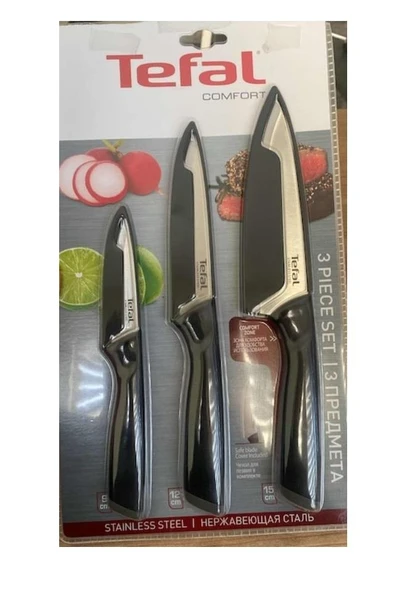Tefal Comfort Knife 3lü Bıçak Seti - Resim 7
