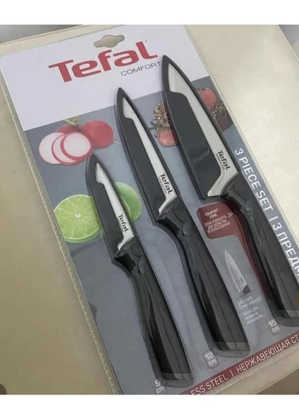 Tefal Comfort Knife 3lü Bıçak Seti - Resim 6