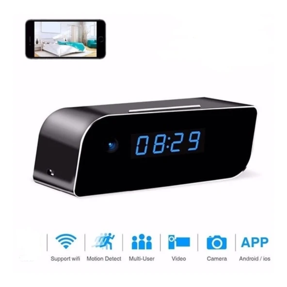 4k Wifi Gizli Kamera Bebek Bakıcı Kamera 1080p Masa Üstü Sesli Kayıt - 4