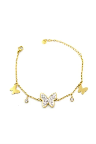 Kelebek Bileklik - Altın ürün görseli 1