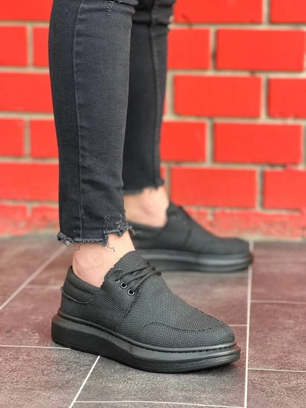 BİÇOMİ KB-042  Kuback Bağcıklı Kömür Günlük Erkek Ayakkabı - Resim 3