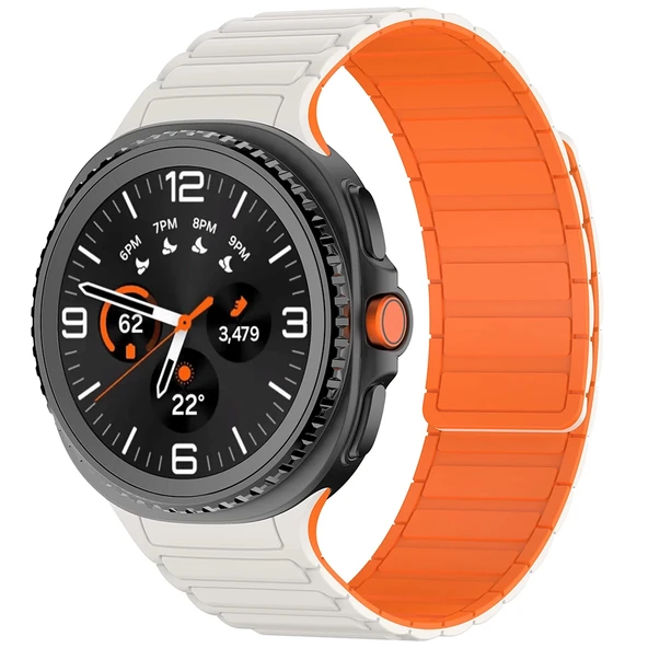 Galaxy Watch 8 Zore KRD-146 Silikon Kordon Strap Kayış - 7