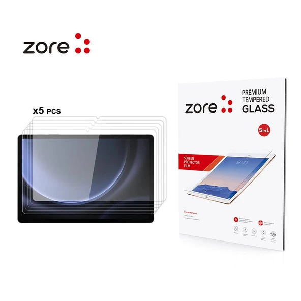 Galaxy Tab S10 Lite Zore 5in1 Tablet Temperli Cam Ekran Koruyucu ürün görseli
