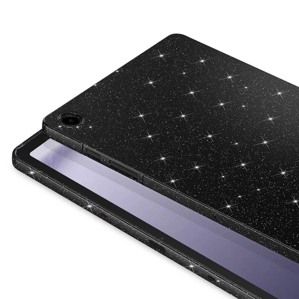 Galaxy Tab S10 FE Simli Parlak Görünümlü Zore Tablet Koton Kılıf - 11