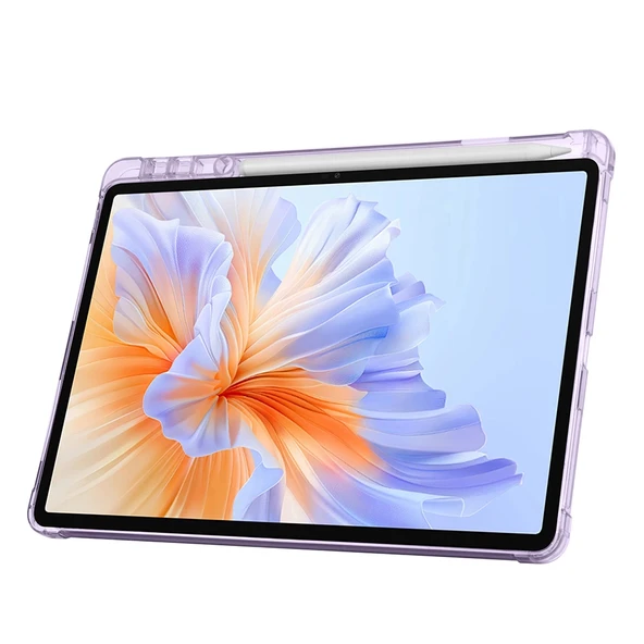 Honor Pad V9 Kılıf Zore Tri Folding Kalem Bölmeli Standlı Kılıf - 4