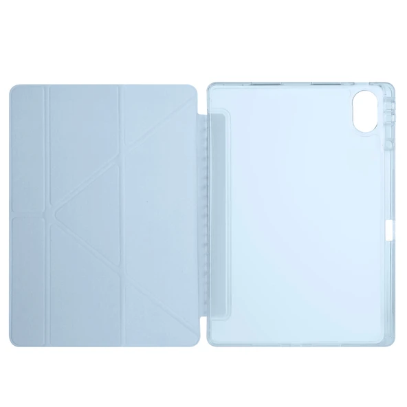 Huawei Matepad 12X Kılıf Zore Tri Folding Kalem Bölmeli Standlı Kılıf - 11
