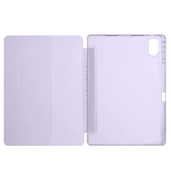 Huawei Matepad 12X Kılıf Zore Tri Folding Kalem Bölmeli Standlı Kılıf - 10