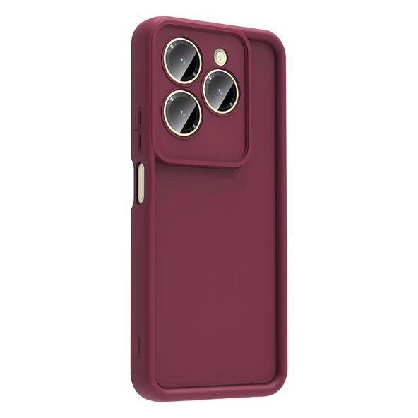 İnfinix Hot 40 Kılıf Kamera Korumalı Zore Ananas Kapak - 4