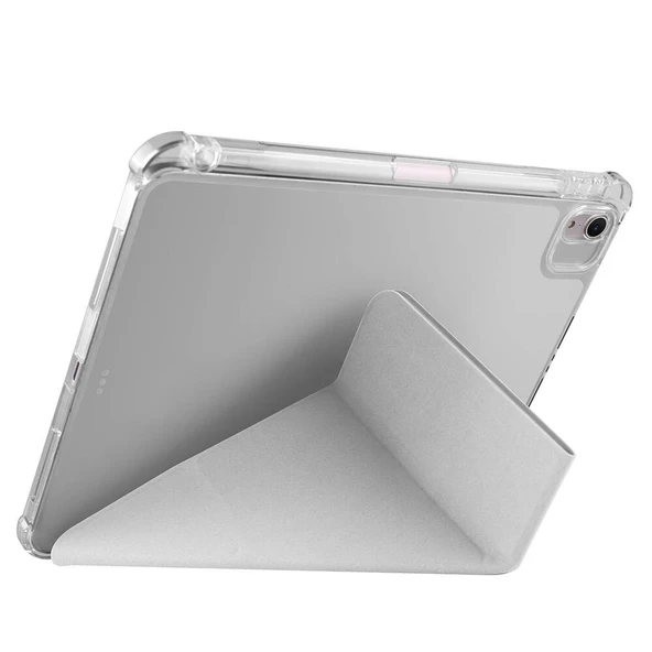 Apple iPad Air 11 2025 M3 Kılıf Zore Tri Folding Kalem Bölmeli Standlı Kılıf - 11