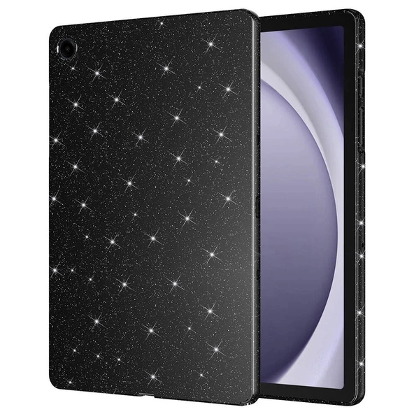 Galaxy Tab S10 FE Simli Parlak Görünümlü Zore Tablet Koton Kılıf - 1