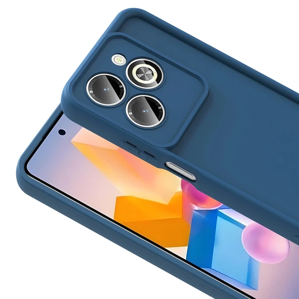 İnfinix Hot 40İ Kılıf Kamera Korumalı Zore Ananas Kapak - 3