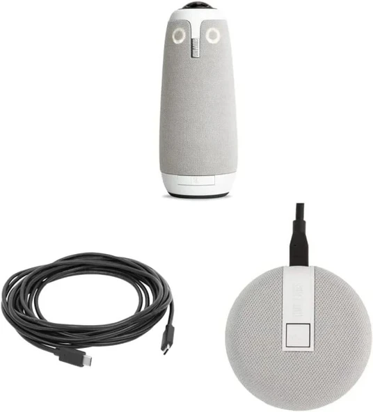Meeting Owl 3 (Yeni Nesil) 360 Derece, 1080p HD Akıllı Video Konferans Kamera