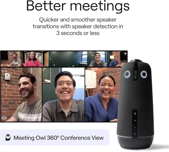 Meeting Owl 4 Plus 360 Akıllı Video Konferans Kamerası - 8
