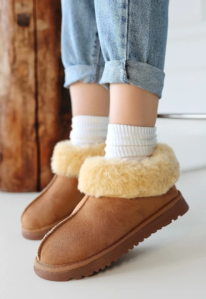 BİÇOMİ Abby Taba Süet Bot ürün görseli