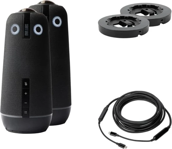 2 Meeting Owl 4Plus s 360 Derece, 4K Akıllı Video Konferans Kamerası