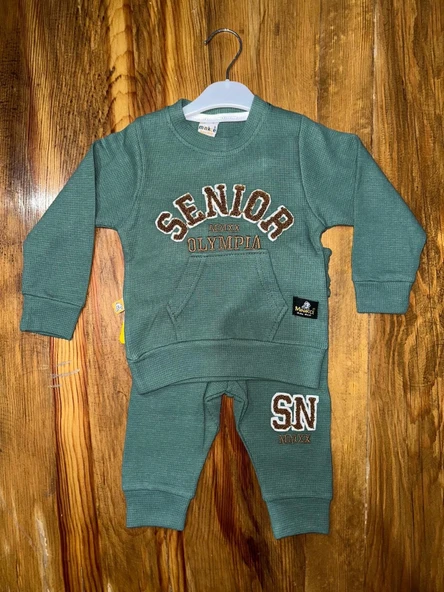 BİÇOMİ 6-24 aylık kanguru cep senıor takım petrol