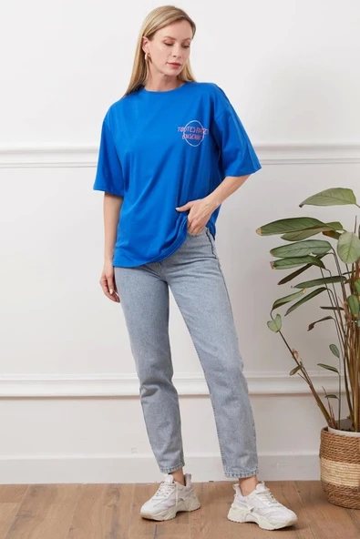 BİÇOMİ Baskılı tişört - Resim 5