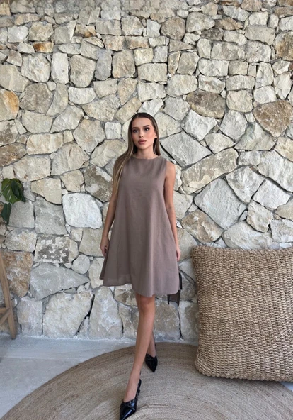 BİÇOMİ Çan kısa elbise - Resim 6