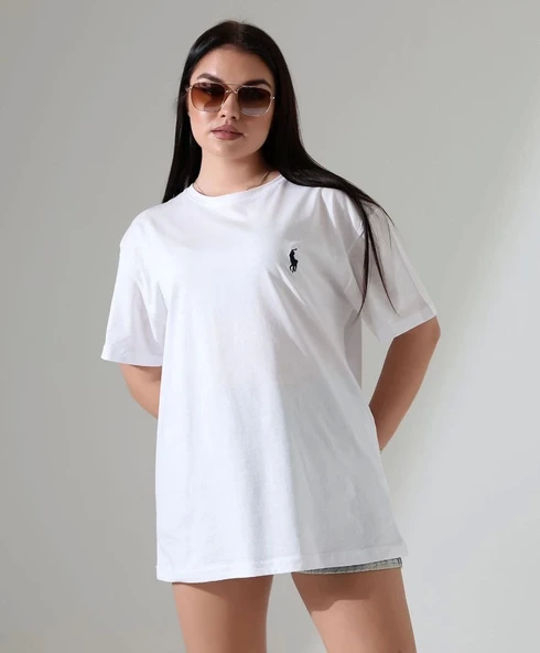 BİÇOMİ Pl nakış işlemeli tişört ürün görseli