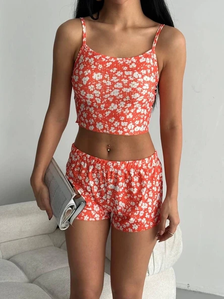 BİÇOMİ Şort pijama takımı ürün görseli