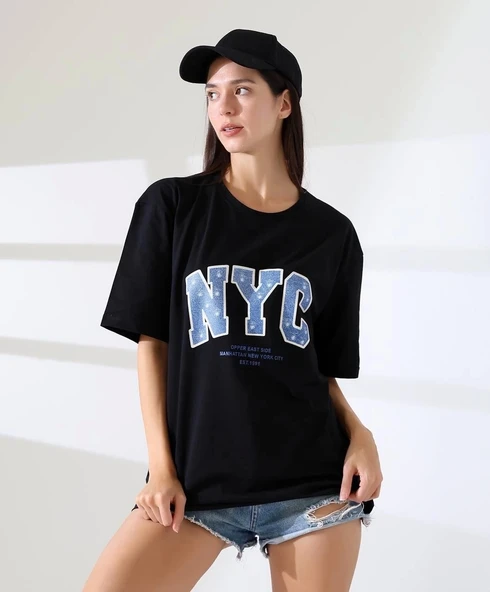 BİÇOMİ Oversize tişört ürün görseli