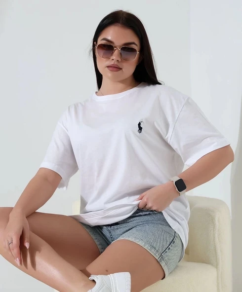 BİÇOMİ Pl nakış işlemeli tişört - Resim 2