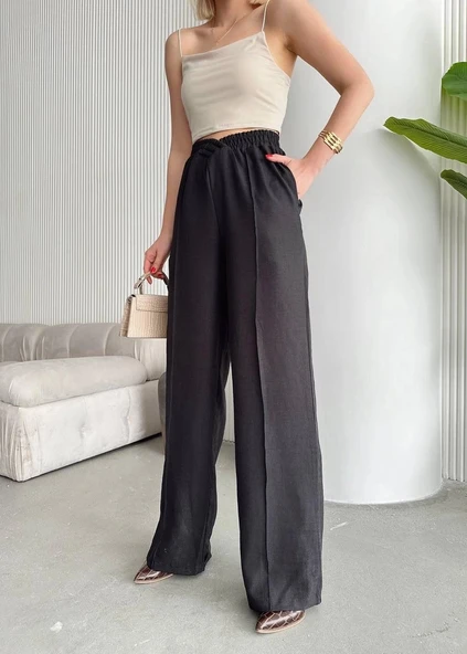 BİÇOMİ Beli çapraz pantolon - Resim 5