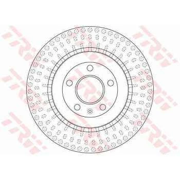 Vw Fren Diski Arka - Ddf1667 / Df4860s (adet Fiyat) - Trw Df6175s - Resim 1