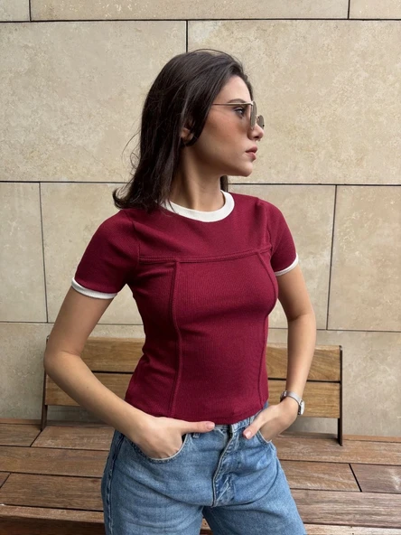 BİÇOMİ Biyeli bluz - Resim 3