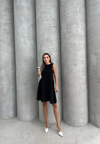 BİÇOMİ Çan kısa elbise - Resim 5