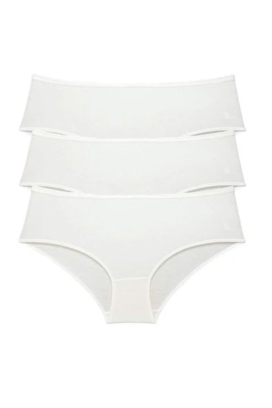 biçomi 3 Adet Kadın Yüksek Bel Bato Külot Krem ürün görseli