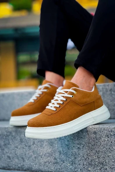 BİÇOMİ KB-X20 Kuback Taba Süet  Günlük Erkek Ayakkabı - Resim 5