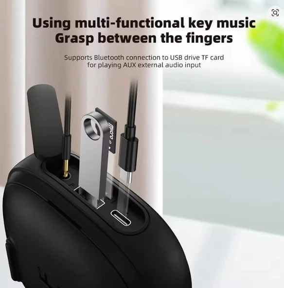 T&G Ses Bombası Kulaklıklı Hoparlör Bluetooth Aux-Usb-Sd-Fm Destekli Kablosuz Taşınabilir Wireless 5w - 6
