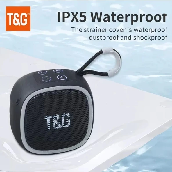 T&G Ses Bombası Hoparlör Bluetooth Usb-Sd-Fm Destekli Kablosuz Taşınabilir Wireless 5w - 6