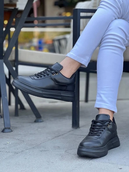 BİÇOMİ KB-X20 Kuback Kömür Cilt  Günlük Erkek Ayakkabı - Resim 6