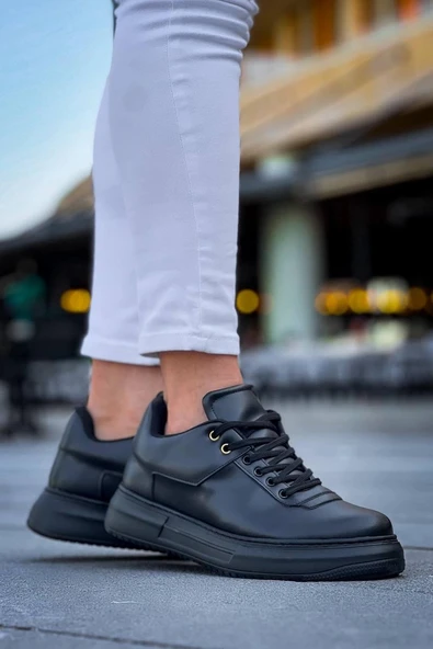 BİÇOMİ KB-X20 Kuback Kömür Cilt  Günlük Erkek Ayakkabı - Resim 2