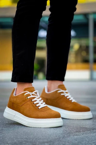 BİÇOMİ KB-X20 Kuback Taba Süet  Günlük Erkek Ayakkabı - Resim 6